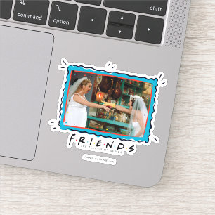 Sticker AMIS™   Phoebe et Monica en robes Mariages