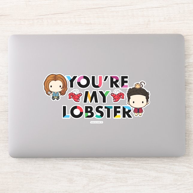 Sticker AMIS™ | Ross & Rachel Lobster Chibi (Ordinateur)