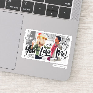 Sticker AMIS™   Tête de Turquie de Thanksgiving Monica