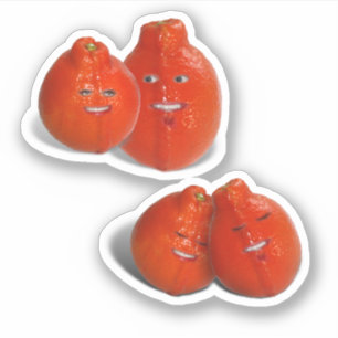 Sticker Amour de mandarine