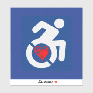 Sticker Amour Handicap