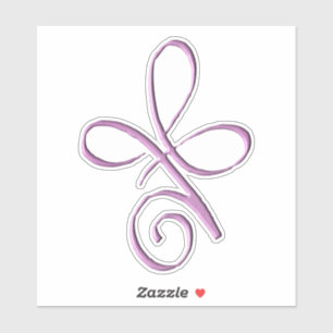 Sticker Amour inconditionnel rose