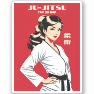 Sticker Amusant Witty Ju-Jitsu BJJ MIXED MARTIAL ART  Arts