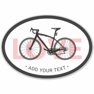 Sticker Amusants Simple Moderne Style Européen Cool Bicycl