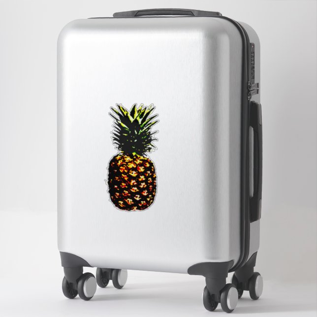 Sticker Ananas (Sur valise)