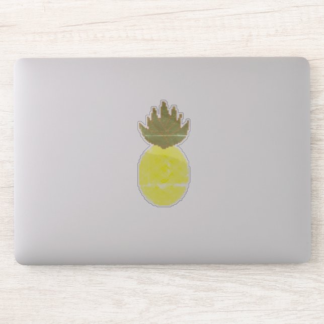 Sticker Ananas Artsy (Ordinateur)