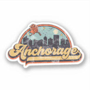 Sticker Anchorage, Alaska