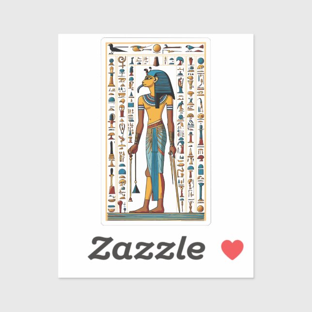 Sticker ancient egypt historical history (Feuille)