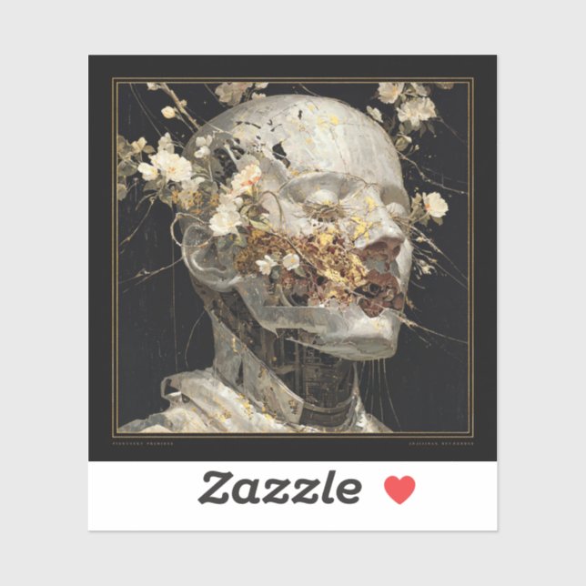 Sticker Ancient One — Gothic Fine Art (Feuille)
