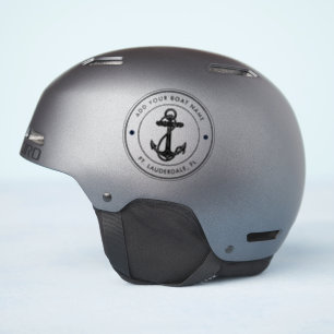 Sticker Ancre de bateau nautique et coutume de dénominatio