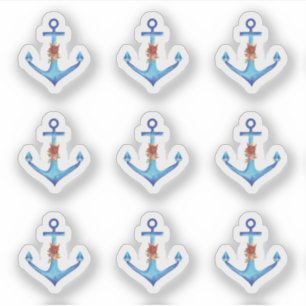 Sticker Ancre diamant Fabulous Ocean Mariage
