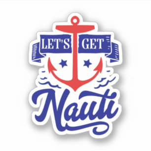 Sticker Ancre nautique