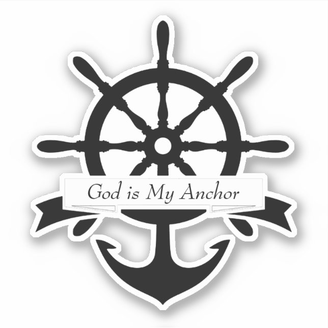 Sticker Ancrer personnalisé (Devant)