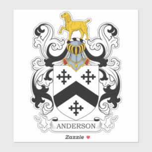 Sticker Anderson Family Crest