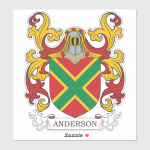 Sticker Anderson Family Crest