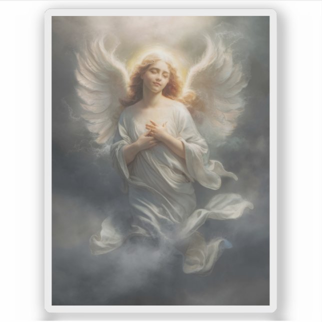 Sticker Ange Blanc (Devant)