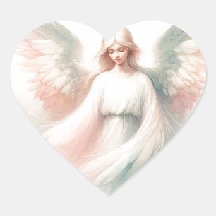 Sticker Angel du gardien Pastel