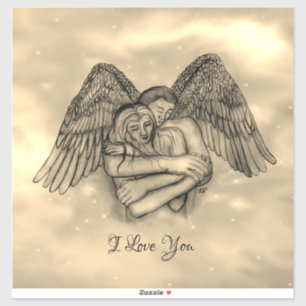 Sticker Angel Eros in Love