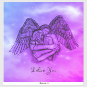 Sticker Angel Eros in Love