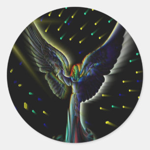 Sticker Angel Power