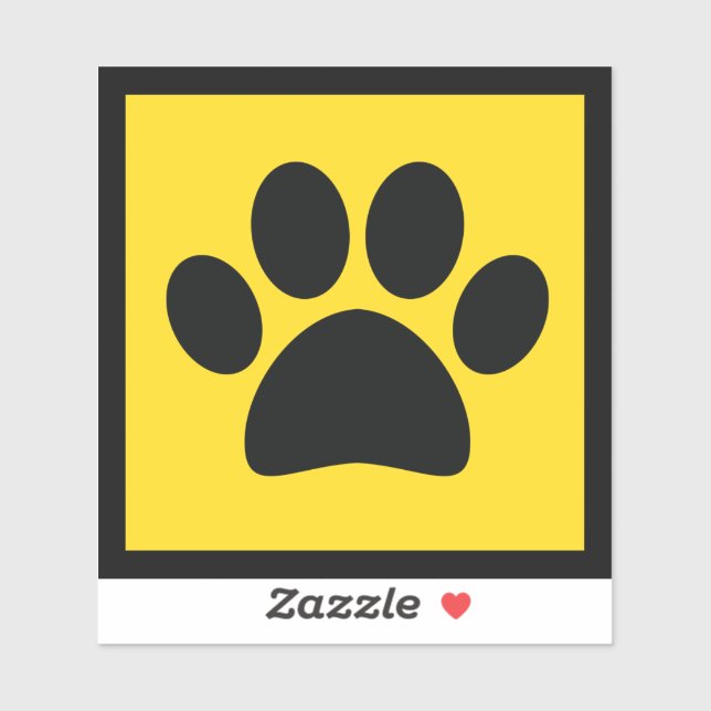 Sticker Animal À Bord (Feuille)