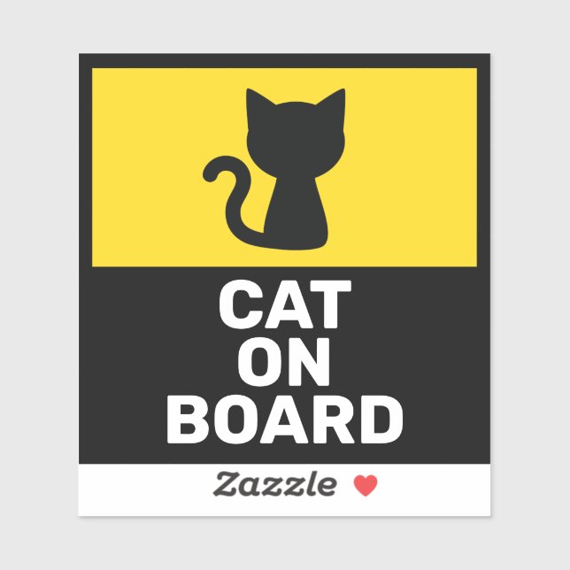 Sticker Animal à Bord (Feuille)