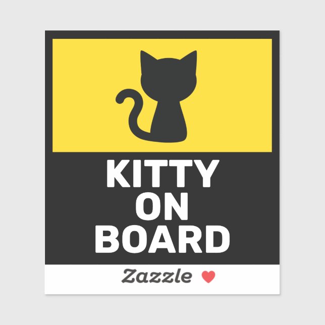 Sticker Animal À Bord (Feuille)