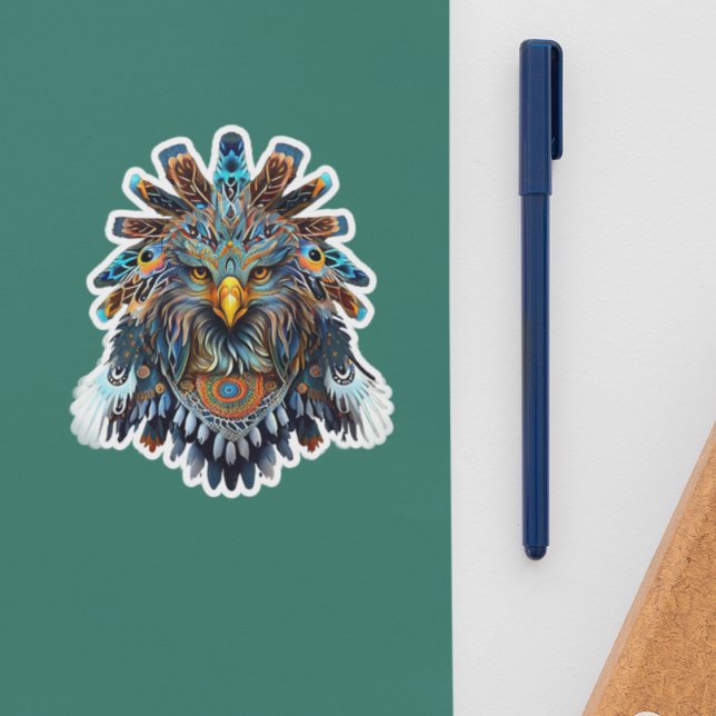 Sticker animal Hawk Spirit (Créateur téléchargé)