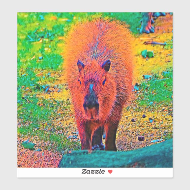 Sticker AnimalColor_Capybara_011 (Feuille)
