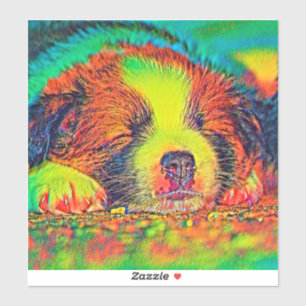 Sticker AnimalColor_Dog_017