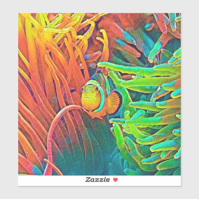 Sticker AnimalColor_Fish_001 (Feuille)