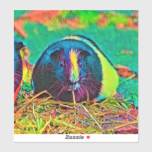 Sticker AnimalColor_Guineapig_002