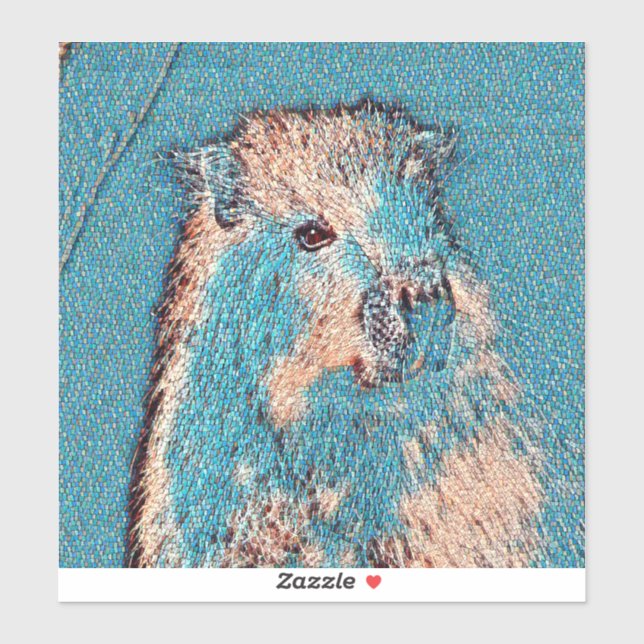Sticker AnimalMix_Capybara_001 (Feuille)