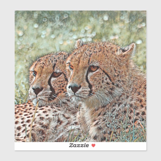 Sticker AnimalMix_Cheetah_031 (Feuille)