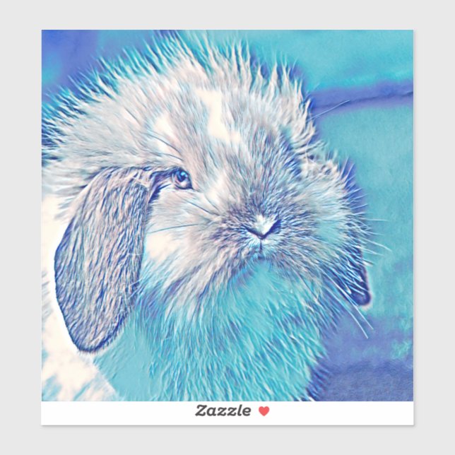 Sticker AnimalMix_Rabbit_07 (Feuille)