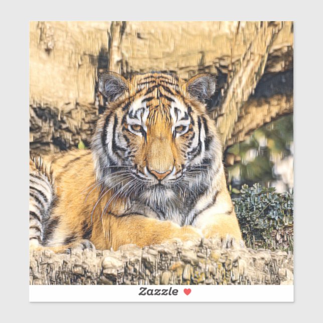 Sticker AnimalMix_Tiger_009 (Feuille)