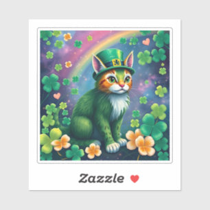 Sticker Animaux chanceux déguisés - Amusement de la Saint-