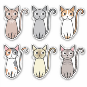 Sticker animaux de chat