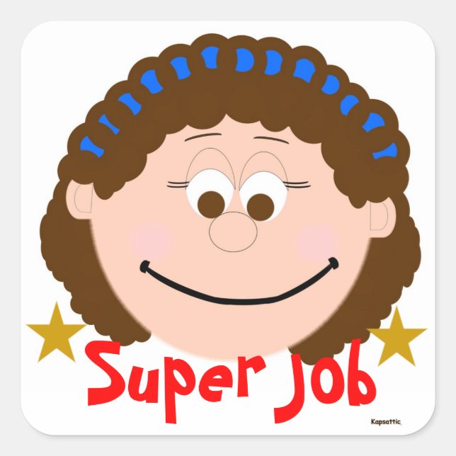 Sticker Animé pour superjob (Devant)