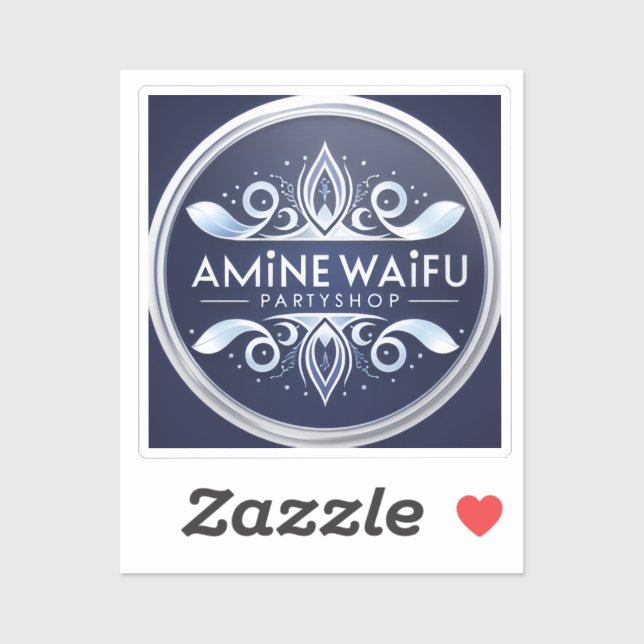 Sticker Animewaifupartyshop (Feuille)