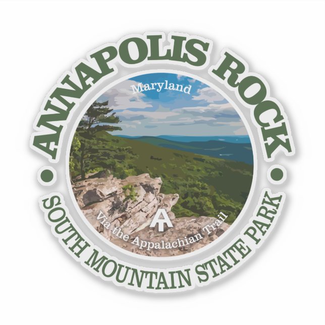 Sticker Annapolis Rock (Devant)