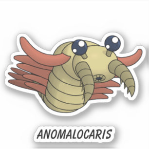 Sticker Anomalocaris - Vinyle animal préhistorique
