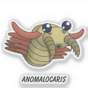Sticker Anomalocaris - Vinyle animal préhistorique