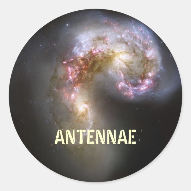Sticker Antennae Galaxy (Devant)