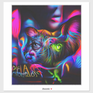 Sticker Anthrophobie