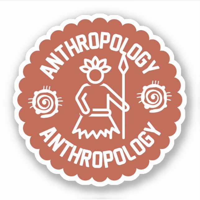 Sticker Anthropologie sociale, Anthropologie étudiante (Devant)