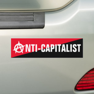 Sticker anti-capitaliste anarchiste