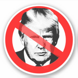 Sticker Anti Trump