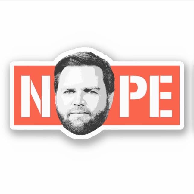 Sticker Anti Vance - NOPE (Devant)