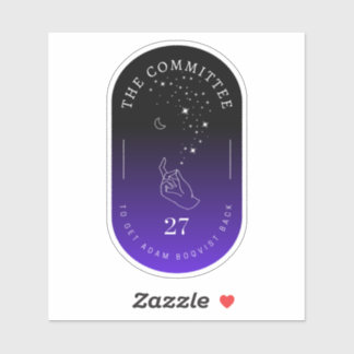 Sticker anticrépusculaire Adam Boqvist